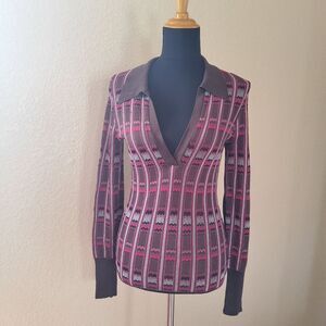 New REVOLVE Equipment Femme Rory Sweater in Delicioso Multi Pattern S